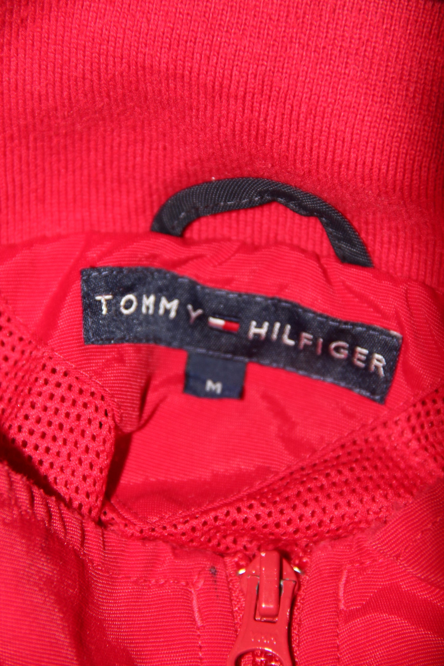 Vintage Tommy Hilfiger Übergangsjacke – Rot