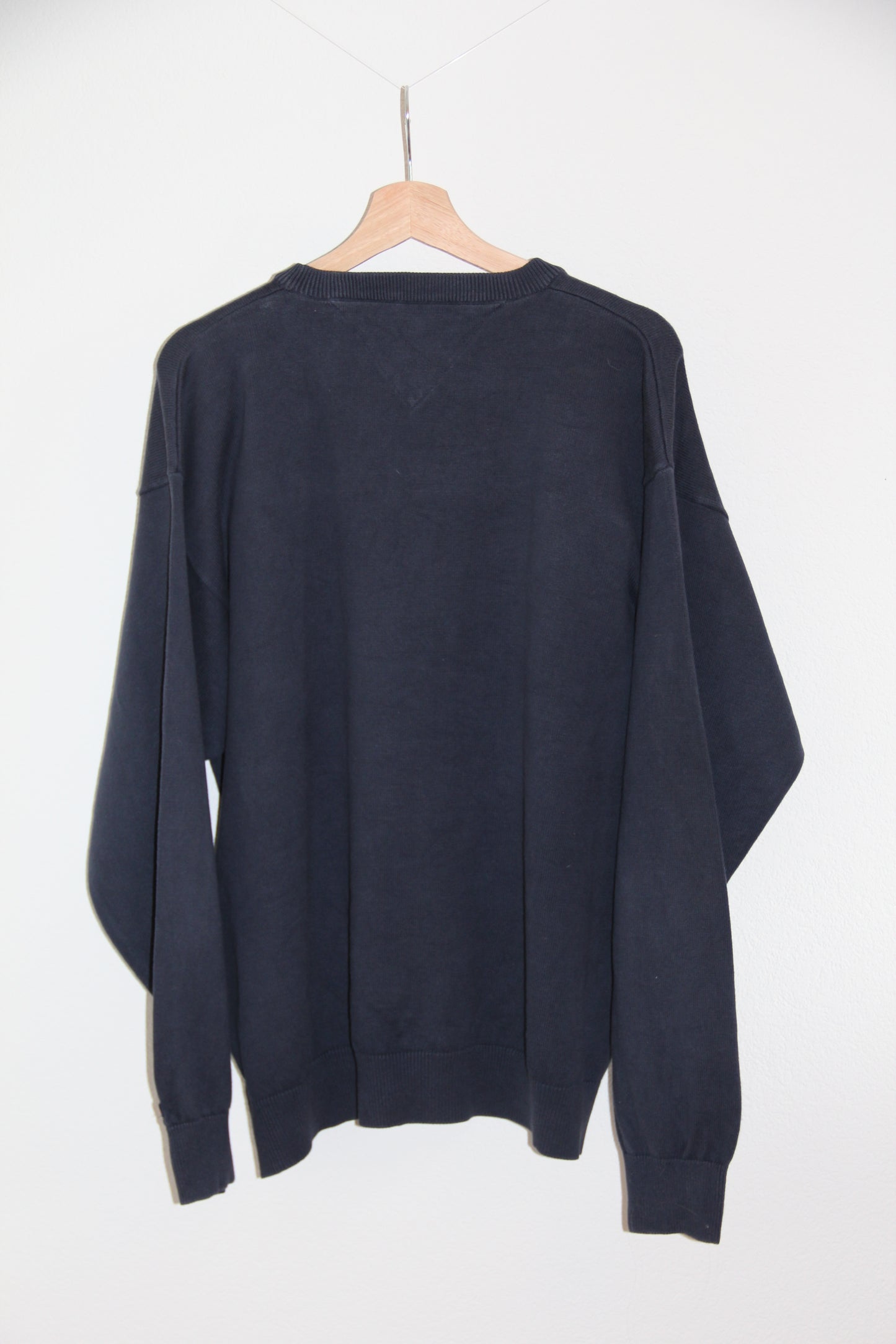 Vintage Tommy Hilfiger Pullover - Navy blau
