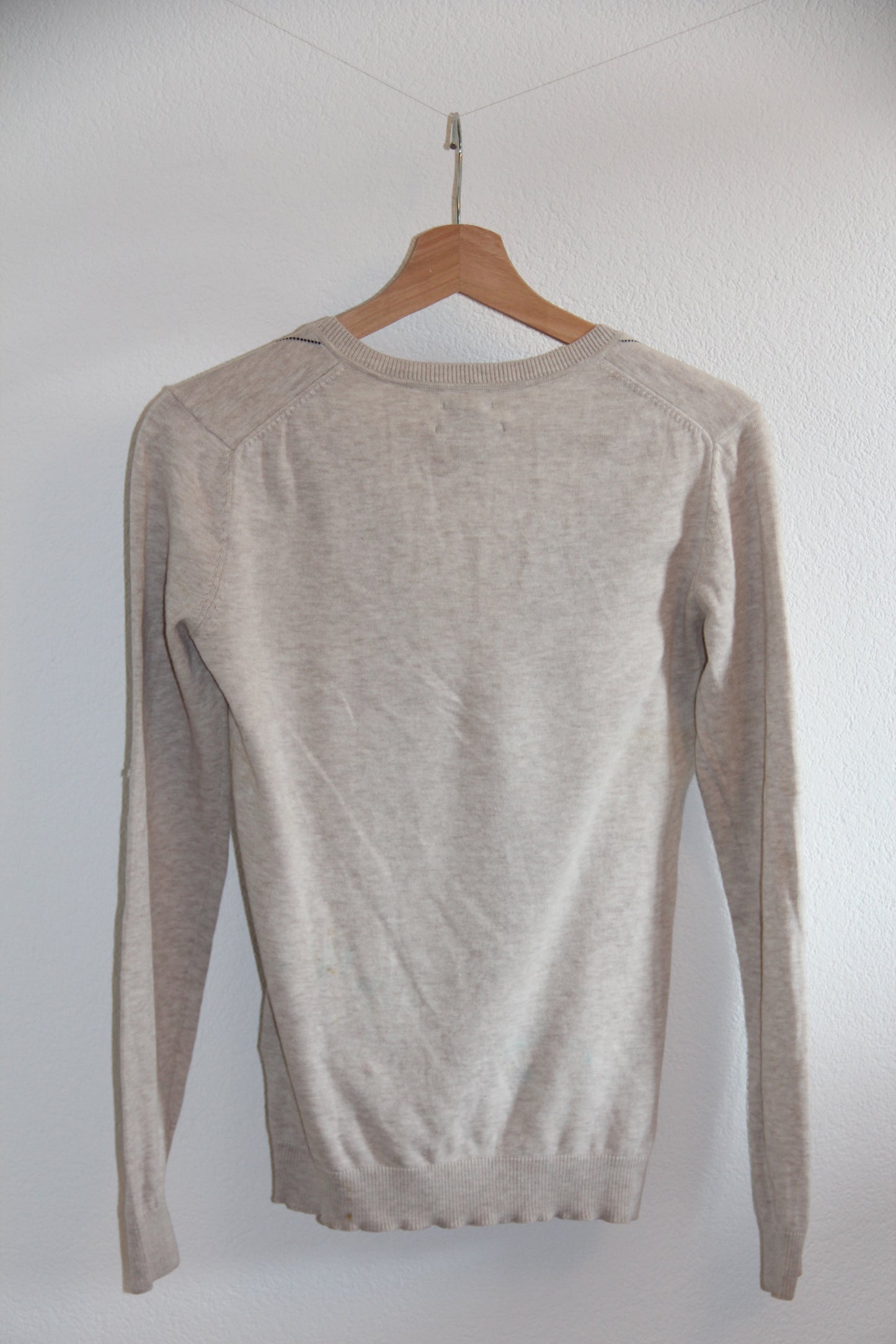 Tommy Hilfiger Pullover – Beige mit Argyle-Muster