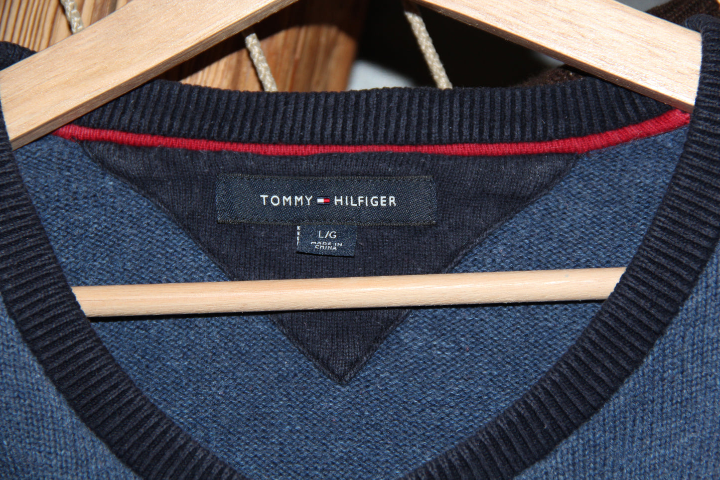 Vintage Tommy Hilfiger Pullover – Blau