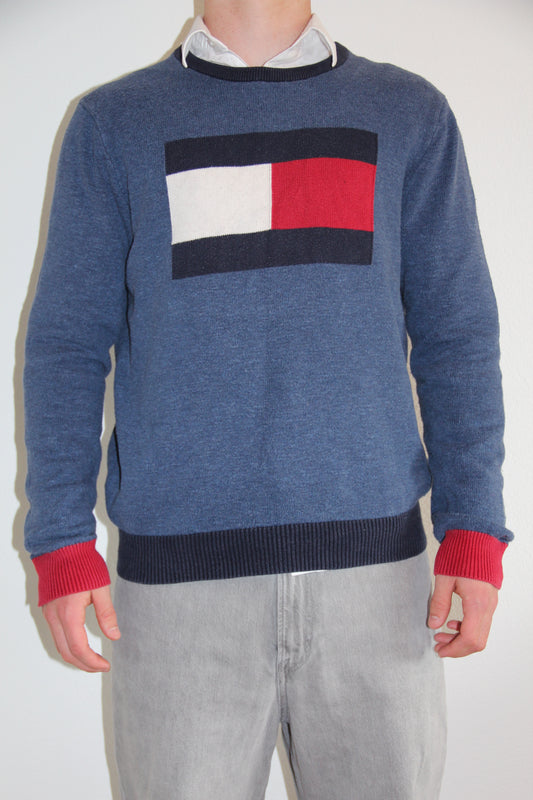 Vintage Tommy Hilfiger Pullover – Blau