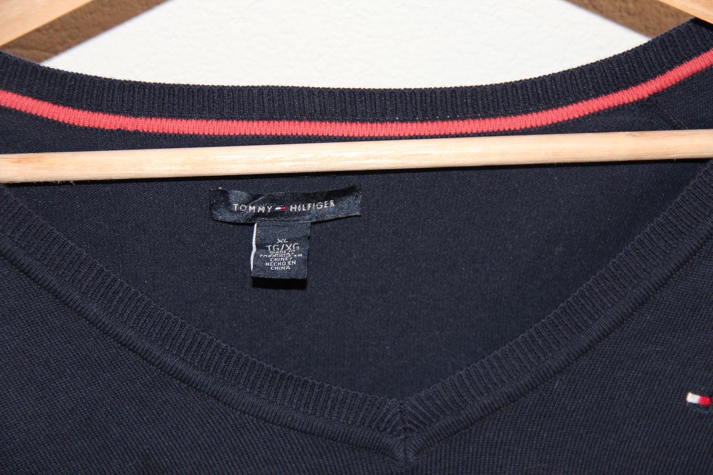 Vintage Tommy Hilfiger Pullover – Navyblau