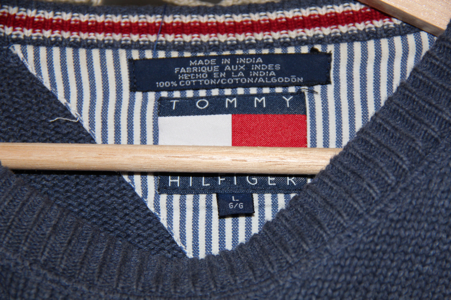 Vintage Tommy Hilfiger Pullover – Blau