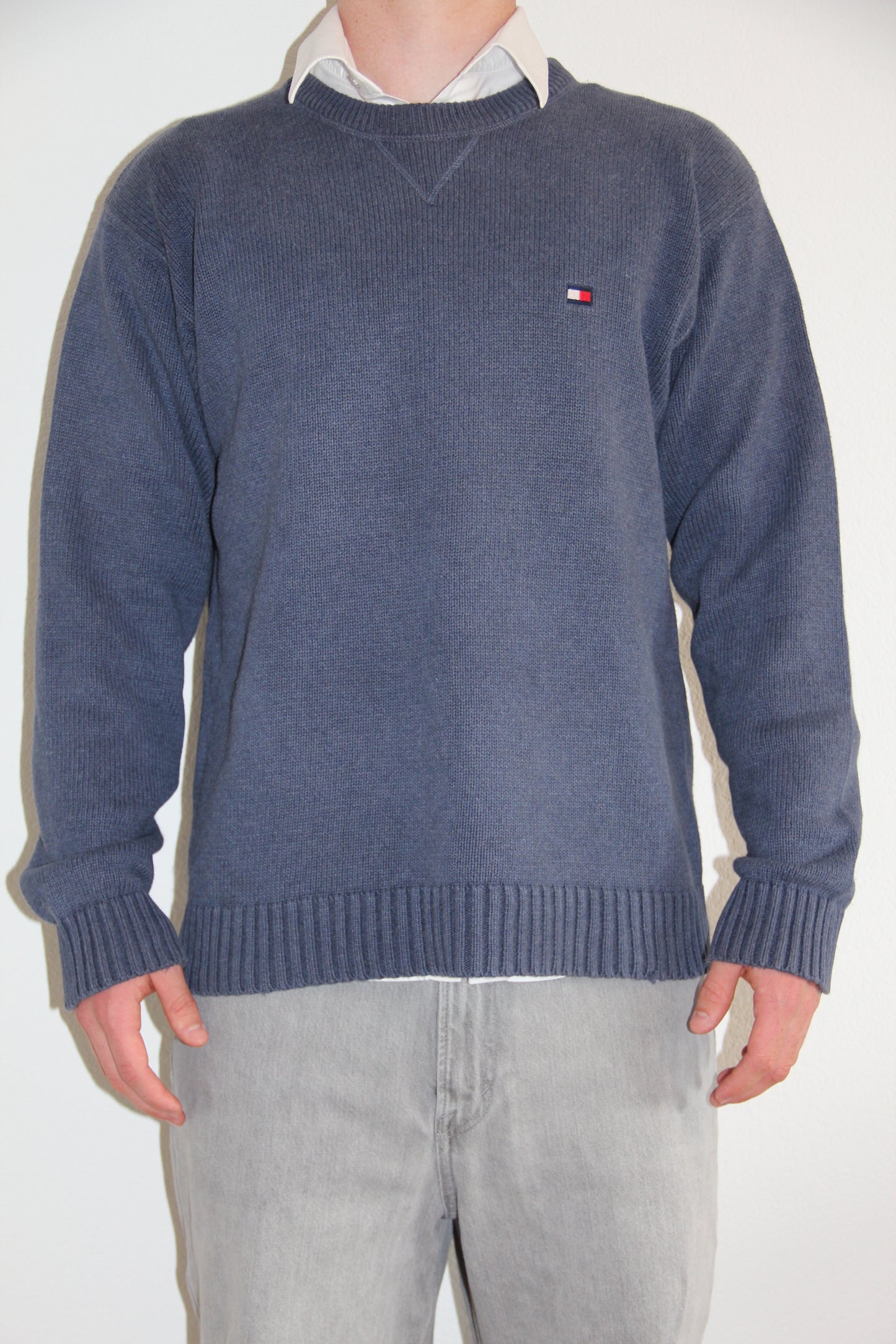 Vintage Tommy Hilfiger Pullover – Blau