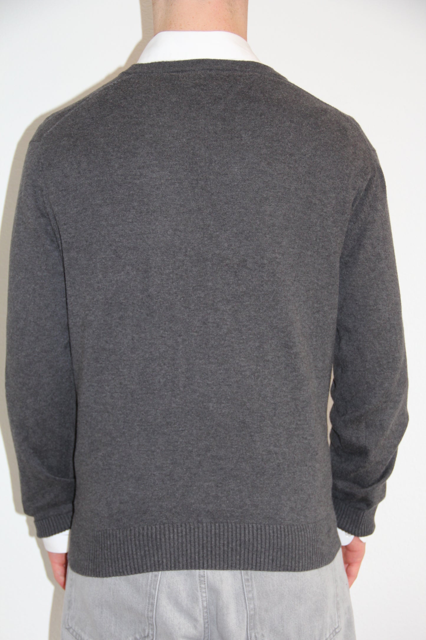 Vintage Tommy Hilfiger Pullover – Dunkelgrau