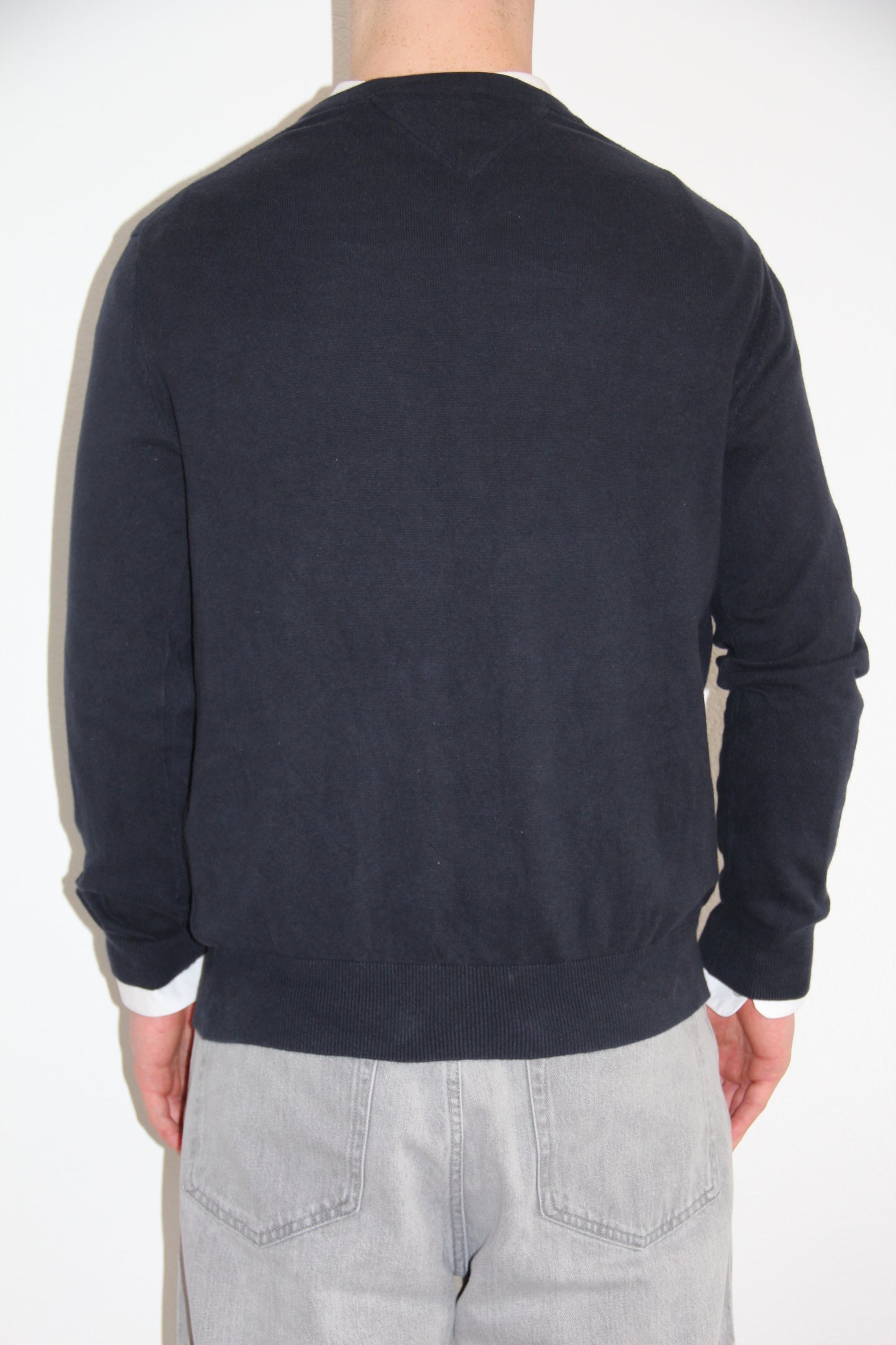 Vintage Tommy Hilfiger Pullover  – Dunkelblau