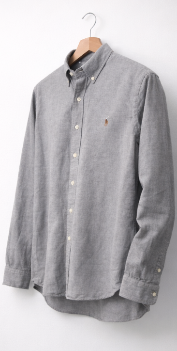 Vintage Polo Ralph Lauren Button-Down Hemd – Grau